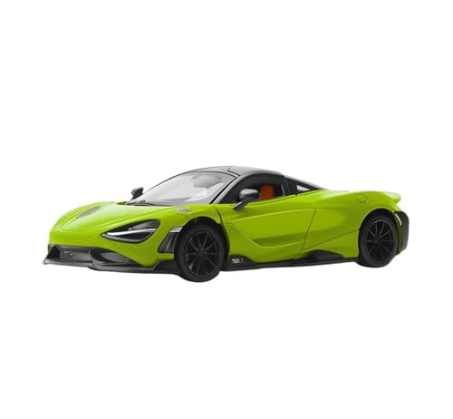 NNYIMJ for 1:24 765LT Sportwagenmodell Sound- Und Lichtspielzeugauto Druckgussmodell Legierungsspielzeugauto Simulation Legierungsautomodell Sammlung Ornamente(Green) von NNYIMJ