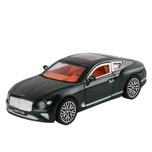 NNYIMJ for 1:32 Cantinental GT Legierung Simulation Auto Modell Auto Spielzeug Mit Lichter Druckgussformen(Green) von NNYIMJ