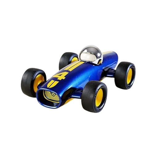 NNYIMJ Playforever Rennwagen Plastikspielzeug Legierung Automodell Autospielzeug Simulation Legierung Spielzeug Sammlung Ornamente(Blue) von NNYIMJ