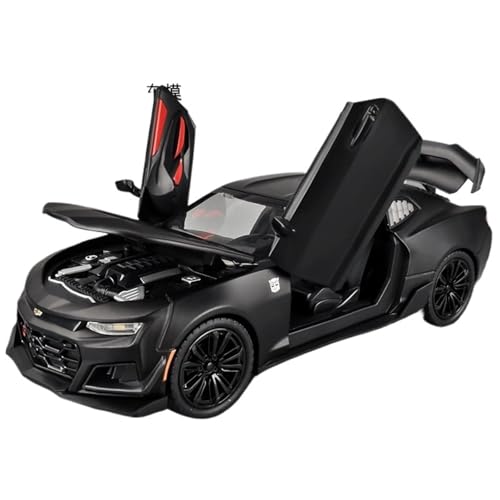 for 1/24 SUV New Energy Modellauto Zinklegierung Spielzeugauto Mit Ton Und Licht Geeignet for Kindergeschenke(Black) von NNYIMJ