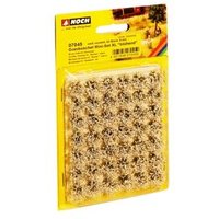 NOCH 07045 G SPUR 0 H0 TT N Z Grasbüschel Mini-Set XL “blühend” weiß veredelt, 42 Stück, 9 mm von NOCH