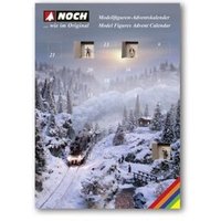 NOCH 36992 N Figuren-Adventskalender 25 Figuren von NOCH