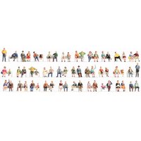 NOCH 46071 TT Mega-Spar-Set “Sitzende” 60 Figuren, ohne Bänke von NOCH