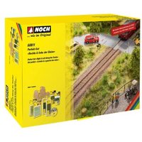 NOCH 60811 G SPUR 0 H0 H0m H0e TT N Z Perfekt-Set "Rechts & links der Gleise” von NOCH