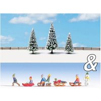 NOCH 94016 TT Ausschmückungs-Set "Kinder im Schnee & Schneetannen" NOCH 94016 TT Ausschmückungs-Set "Kinder im Schnee & Schneetannen" von NOCH