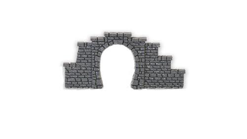 NOCH Tunnel-Portal 1-gleisig aus Kunststoff, 9 x 4 cm, 2 Stück für die Spurweite Z NOCH Tunnel-Portal 1-gleisig aus Kunststoff, 9 x 4 cm, 2 Stück für die Spurweite Z von NOCH