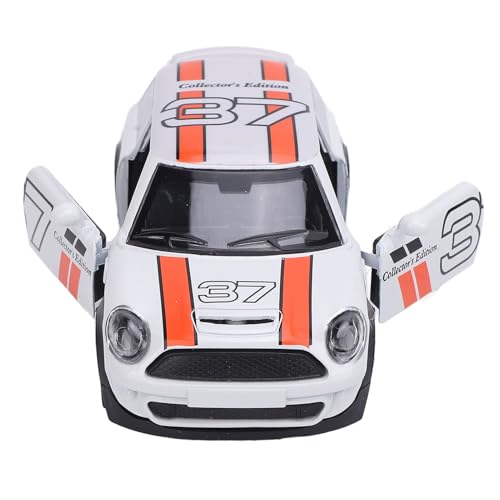 1:32 Alloy Race Car Model Spielzeug Tragbarer Spielzeugauto Kindern Car Ornament Bildungswagen für Kleinkinder Mädchen (Weiß) von NOENNULL