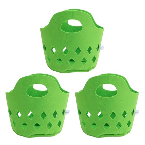 3pcs Kleinkind Fruchtkorb Filz Fruchtspielzeugkorb Multifunktional Innovative Tat Food Playset Korb für Kinders von NOENNULL