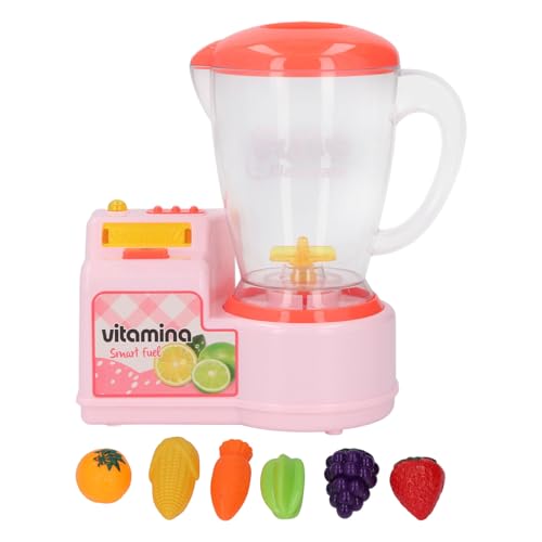 Kinder-Mixer-Spielzeug, Simulation, Küchengerät, Spielzeug, Rollenspielgerät, Spielzeug, Interaktives Pädagogisches -Maker, Mixer-Spielzeug Jungen und Mädchen (Rosa) von NOENNULL