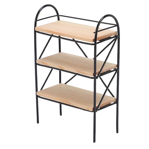NOENNULL 1:12 Dollhouse -Bücherregal Im Maßstab, Minimalistisches Miniaturbuchhandel für Dollhouse, Modernes Kleines Buchregal mit Mini -Büchern für Puppenzimmer, Hausdekor, DIY Craft NOENNULL 1:12 Dollhouse -Bücherregal Im Maßstab, Minimalistisches Miniaturbuchhandel für Dollhouse, Modernes Kleines Buchregal mit Mini -Büchern für Puppenzimmer, Hausdekor, DIY Craft von NOENNULL