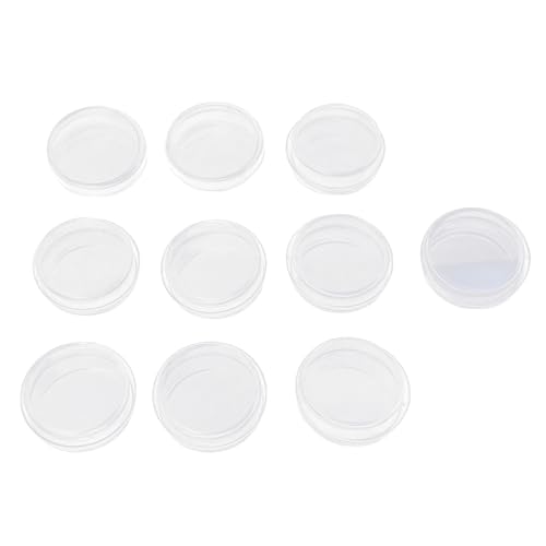 NOENNULL 10pcs Plastik -Petrischalen mit Deckel, 35 Mm X 10 Mm Transparente Kulturschalen für Labor, Schulwissenschaftsprojekte, Wachstum, Samenkeimung NOENNULL 10pcs Plastik -Petrischalen mit Deckel, 35 Mm X 10 Mm Transparente Kulturschalen für Labor, Schulwissenschaftsprojekte, Wachstum, Samenkeimung von NOENNULL