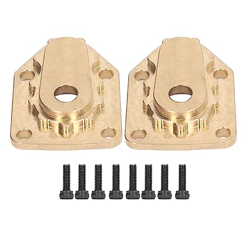 NOENNULL 2Pcs Portal Abdeckung Vorne Und Hinten Messing Getriebe Externe Abdeckung Axial UTB18 Capra von NOENNULL