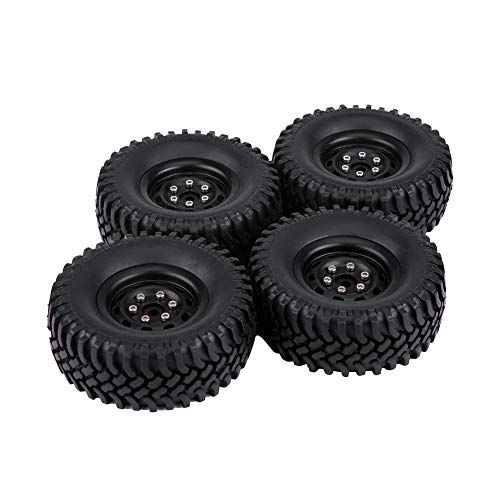 NOENNULL 4PCS Radreifen Gummireifen RC Crawler Truck Car Im Maßstab 1:10 von NOENNULL