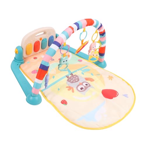 NOENNULL Baby-Spielmatte, Baby-Klavier-Turnmatte mit Musik und Lichtern, Frühpädagogisches Spielzeug, Musikalische Aktivitätsmatte für Kleinkinder von NOENNULL