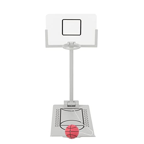 NOENNULL Miniatur-Büro-Desktop-Ornament, Dekoration, Basketballkorb, Spielzeug, Brettspiel für Basketball-Liebhaber von NOENNULL