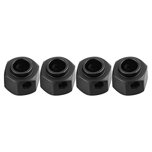 NOENNULL RC Car Wheels Widen Adapter 9mm Verbreiterungsset -4 D90 SCX10 1/10 Auto (Schwarz) von NOENNULL