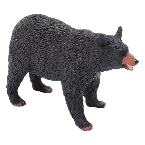 NOENNULL Schwarzbärenmodell Realistisches Wildtier Figur Bildungsspielzeug Home Desktop Dekoration Lustiges Leben Wie Bear Display von NOENNULL