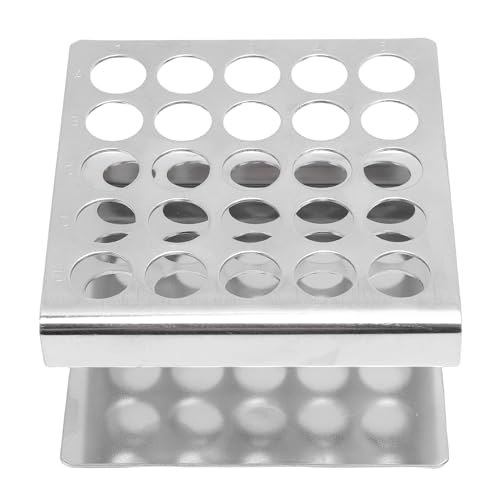 NOENNULL Testrohrregal Z Form 304 Edelstahl -Testhalter -Rack -Zentrifuge -Rohrhalter Labortory Display Ständer für ≤ 15 Mm Durchmesser Testrohre Tragbares Kompaktes Werkzeug NOENNULL Testrohrregal Z Form 304 Edelstahl -Testhalter -Rack -Zentrifuge -Rohrhalter Labortory Display Ständer für ≤ 15 Mm Durchmesser Testrohre Tragbares Kompaktes Werkzeug von NOENNULL