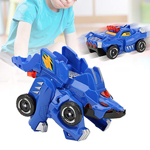 NOENNULL Verformung Dinosaurier Figuren Kunststoff Trägheit Pull Forword Auto Fahrzeug Spielzeug Modell Kind Neuheit (Stegosaurus (blau)) von NOENNULL