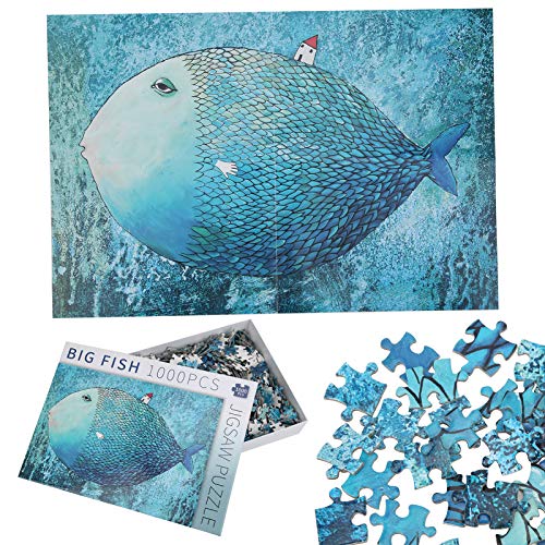 Puzzles 1000 Teile für Erwachsene, Feuerwerk, Herbstblätter, Papierpuzzle, Großes Puzzlespiel, Kunstwerk für Erwachsene, Teenager, Familiendekorationen, Einzigartiges von NOENNULL