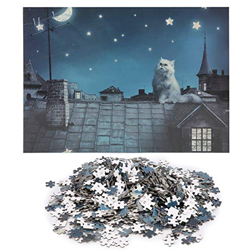 Puzzles 1000 Teile für Erwachsene, Feuerwerk, Herbstblätter, Papierpuzzle, Großes Puzzlespiel, Kunstwerk für Erwachsene, Teenager, Familiendekorationen, Einzigartiges von NOENNULL