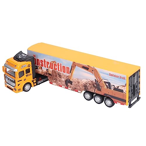 Transportwagen-Spielzeug, Pädagogische Simulation, Legierung, Kunststoff, Zurückziehbares Trägerfahrzeugmodell für und Mädchen, Geschenke (B) von NOENNULL