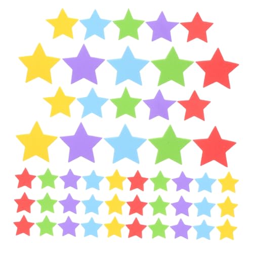 NOLITOY 10er Packungen Eva Stern Aufkleber Bunt Selbstklebend Teilig pro Packung Langlebige Schaumstoff Sterne für Bastelprojekte Scrapbooking Partydeko und Kreative DIY Aktivitäten NOLITOY 10er Packungen Eva Stern Aufkleber Bunt Selbstklebend Teilig pro Packung Langlebige Schaumstoff Sterne für Bastelprojekte Scrapbooking Partydeko und Kreative DIY Aktivitäten von NOLITOY