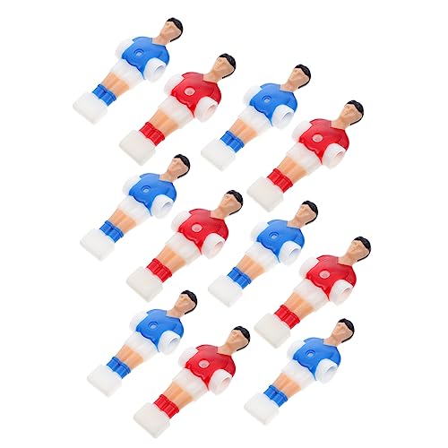 NOLITOY 11 Stück Teiliges Foosball Zubehör Leichte Langlebige Tischfußball Ersatzspieler mit Glatter Oberfläche Farbintensiv Installieren für Freizeitspaß NOLITOY 11 Stück Teiliges Foosball Zubehör Leichte Langlebige Tischfußball Ersatzspieler mit Glatter Oberfläche Farbintensiv Installieren für Freizeitspaß von NOLITOY