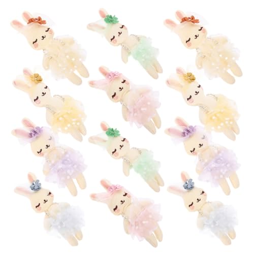 NOLITOY 12 Stück Teiliges DIY Kaninchen Kuscheltier in Farben Handgefertigte Vielseitige Raumdekoration und Niedliche Bunny Puppen für Geschenkideen NOLITOY 12 Stück Teiliges DIY Kaninchen Kuscheltier in Farben Handgefertigte Vielseitige Raumdekoration und Niedliche Bunny Puppen für Geschenkideen von NOLITOY