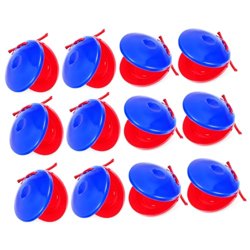 NOLITOY 12 Stück Teiliges Kleine Finger kastagnetten aus Robustem Elastisch Verbunden Rhythmische Musikinstrumente für Ab Jahren Leicht Handgerecht Fördert Musiksinn und Rhythmusgefühl NOLITOY 12 Stück Teiliges Kleine Finger kastagnetten aus Robustem Elastisch Verbunden Rhythmische Musikinstrumente für Ab Jahren Leicht Handgerecht Fördert Musiksinn und Rhythmusgefühl von NOLITOY