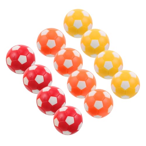 NOLITOY 12 Stück Teiliges Tischfußball Kugel Mini Kickerbälle aus Langlebigem Kompatibel mit Meisten Mini Tischkicker für Familienspiele und Gesellige Runden NOLITOY 12 Stück Teiliges Tischfußball Kugel Mini Kickerbälle aus Langlebigem Kompatibel mit Meisten Mini Tischkicker für Familienspiele und Gesellige Runden von NOLITOY