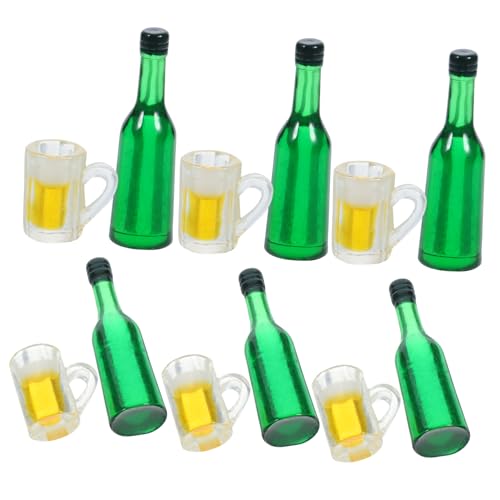 NOLITOY 1satz Miniatur-Bierflaschen Für Puppenhäuser Mit Mini Bierkrügen Dekoration Für Miniaturlandschaften Und Foto-Requisiten Accessoires Für -projekte NOLITOY 1satz Miniatur-Bierflaschen Für Puppenhäuser Mit Mini Bierkrügen Dekoration Für Miniaturlandschaften Und Foto-Requisiten Accessoires Für -projekte von NOLITOY