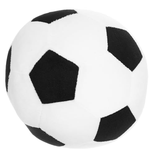 NOLITOY 1stk Fußball Plüschtier Kuscheltier XXL Fußball Flauschiger Ball Plüsch Fußball Fußball-rückenkissen Weicher Fußball Fußballpuppe Sehr Weicher Ball Baseball Basketball Baby Weiß von NOLITOY