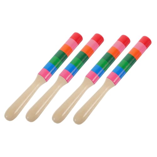 NOLITOY 2 Paare Holz rhythmussticks Percussion Instrument Klanghell Klarer Robuste Verarbeitung Musikalisches Lernspielzeug für Kleinkinder und Musikunterricht NOLITOY 2 Paare Holz rhythmussticks Percussion Instrument Klanghell Klarer Robuste Verarbeitung Musikalisches Lernspielzeug für Kleinkinder und Musikunterricht von NOLITOY