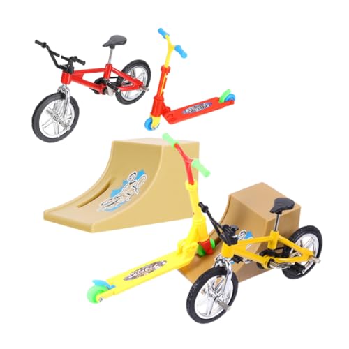 NOLITOY 2 Sätze Finger Scooter und Finger Bike Kit Faltbares Mini Roller Realistisches Tisch Competition Game für Jungen und Mädchen Strapazierfähiges Material Buntes Design für Party und NOLITOY 2 Sätze Finger Scooter und Finger Bike Kit Faltbares Mini Roller Realistisches Tisch Competition Game für Jungen und Mädchen Strapazierfähiges Material Buntes Design für Party und von NOLITOY
