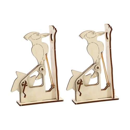 NOLITOY 2 Sätze Holzpuzzle DIY Lernspielzeug Holz Specht Modell Bausatz Pädagogisches Bastelspielzeug Kreative Handarbeit für Jungen und Mädchen NOLITOY 2 Sätze Holzpuzzle DIY Lernspielzeug Holz Specht Modell Bausatz Pädagogisches Bastelspielzeug Kreative Handarbeit für Jungen und Mädchen von NOLITOY