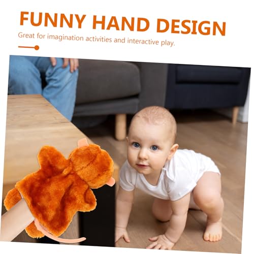 NOLITOY 2 Stück Handpuppe Affen Plüsch Kuscheltier Storytime Handspielzeug für Weiches Waschbares Material Realistische Gestaltung Fördert Kreativität und Kommunikation NOLITOY 2 Stück Handpuppe Affen Plüsch Kuscheltier Storytime Handspielzeug für Weiches Waschbares Material Realistische Gestaltung Fördert Kreativität und Kommunikation von NOLITOY