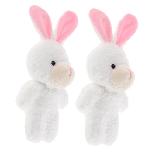 NOLITOY 2 Stück Miniatur Plüsch Hase Flauschig Kuscheltier für Puppenhaus Dekoration Sammelfigur aus Sicherem Material für Rollenspiele und Kreativität NOLITOY 2 Stück Miniatur Plüsch Hase Flauschig Kuscheltier für Puppenhaus Dekoration Sammelfigur aus Sicherem Material für Rollenspiele und Kreativität von NOLITOY