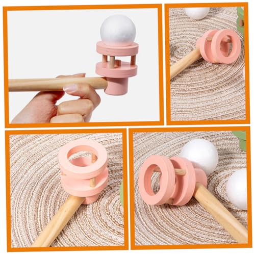 NOLITOY 2 Stück Schwebende Blasbälle Pädagogisches Holzspielzeug für Atem Balanceübungen als Geburtstags mitgebsel Interaktives Partyspiel für Jungen und Mädchen NOLITOY 2 Stück Schwebende Blasbälle Pädagogisches Holzspielzeug für Atem Balanceübungen als Geburtstags mitgebsel Interaktives Partyspiel für Jungen und Mädchen von NOLITOY