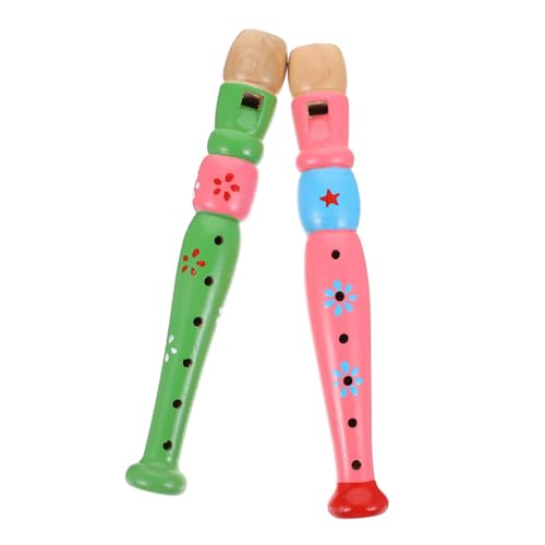 NOLITOY 2 Stück Teiliges Holzflöten Musikinstrument Kreatives Lernspielzeug Bunte Zufällige Farben Fördert Musikalische Fähigkeiten und Frühe Musikerziehung NOLITOY 2 Stück Teiliges Holzflöten Musikinstrument Kreatives Lernspielzeug Bunte Zufällige Farben Fördert Musikalische Fähigkeiten und Frühe Musikerziehung von NOLITOY