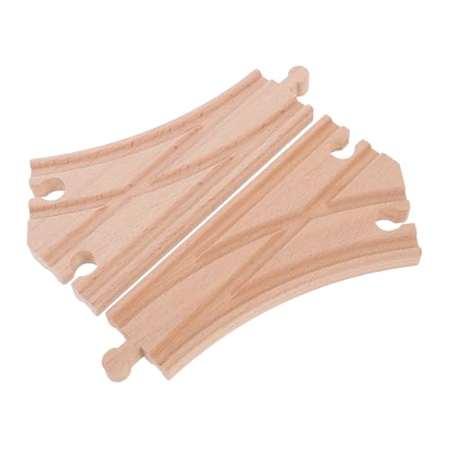 NOLITOY 2 Stück Teiliges Holzschienen Weiche Kompatibel mit Thomas Zugsets Langlebige Holzeisenbahn Zubehörteile für Vielseitig Kombinierbare Sichere und Interaktive Spielzeugelemente NOLITOY 2 Stück Teiliges Holzschienen Weiche Kompatibel mit Thomas Zugsets Langlebige Holzeisenbahn Zubehörteile für Vielseitig Kombinierbare Sichere und Interaktive Spielzeugelemente von NOLITOY