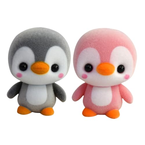 NOLITOY 2 Stück Teiliges Plüsch Pinguin und Rosa Weiche Gefüllte Kuscheltiere Niedliche Dekoration für Auto Schreibtisch und Wohnzimmer Kuscheliges Geschenk für Freunde NOLITOY 2 Stück Teiliges Plüsch Pinguin und Rosa Weiche Gefüllte Kuscheltiere Niedliche Dekoration für Auto Schreibtisch und Wohnzimmer Kuscheliges Geschenk für Freunde von NOLITOY