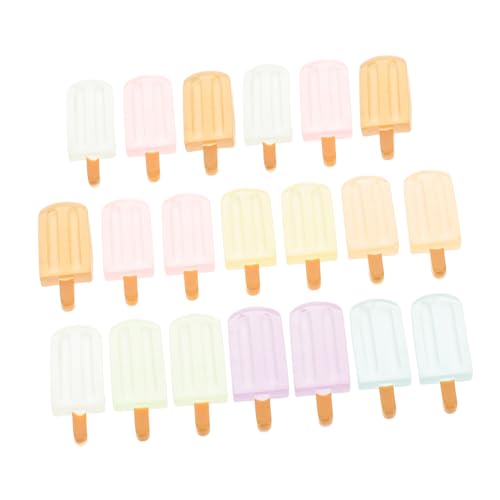 NOLITOY 20 Stück Teiliges Leuchtende Miniatur EIS Am Stiel Resin Modelle DIY Bastelzubehör für Puppenhaus Dekoration Einzigartige Handgefertigte Food Spielzeuge Farblich Gemischt für NOLITOY 20 Stück Teiliges Leuchtende Miniatur EIS Am Stiel Resin Modelle DIY Bastelzubehör für Puppenhaus Dekoration Einzigartige Handgefertigte Food Spielzeuge Farblich Gemischt für von NOLITOY