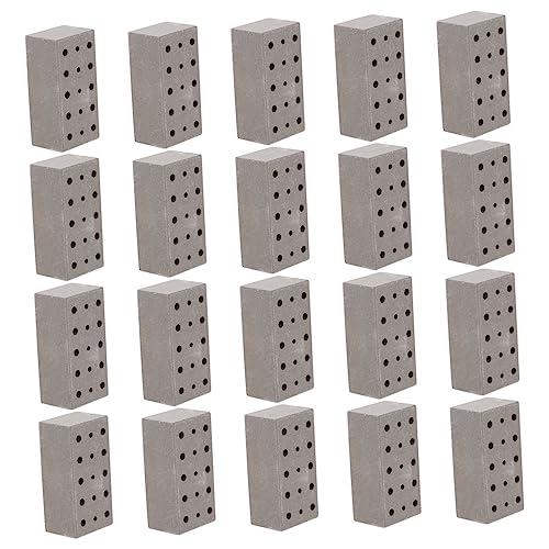 NOLITOY 20 Stück Teiliges Miniatur Modellset DIY Sandtisch Backstein Bausatz Realistische Mauersteine für Modellbau Puppenhaus Mikro Landschaft Geeignet für Bastler NOLITOY 20 Stück Teiliges Miniatur Modellset DIY Sandtisch Backstein Bausatz Realistische Mauersteine für Modellbau Puppenhaus Mikro Landschaft Geeignet für Bastler von NOLITOY