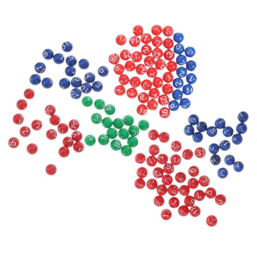NOLITOY 3er Packungen Tombola Kugeln aus Kunststoff Bunte Nummerierte Lotteriekugeln für Partyspiele und Raffle Events Kleine Robuste Bingo Bälle für Erwachsene und Geburtstagsfeiern NOLITOY 3er Packungen Tombola Kugeln aus Kunststoff Bunte Nummerierte Lotteriekugeln für Partyspiele und Raffle Events Kleine Robuste Bingo Bälle für Erwachsene und Geburtstagsfeiern von NOLITOY