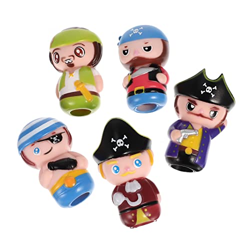 NOLITOY 5stücke Teiliges Cartoon Piraten Fingerpuppen Flexiblem Interaktive Handpuppen Für Eltern- Mädchen-Spiele Geschichtenerzählen Und Kreative Feiertagsaktivitäten NOLITOY 5stücke Teiliges Cartoon Piraten Fingerpuppen Flexiblem Interaktive Handpuppen Für Eltern- Mädchen-Spiele Geschichtenerzählen Und Kreative Feiertagsaktivitäten von NOLITOY