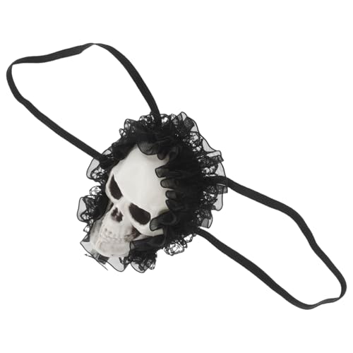 NOLITOY 5st Partyzubehör Schädel-augenmaske Gothic Augenklappe Vintage Augenmaske Party-cosplay-augenabdeckung Party-augenklappe Schicke Augenmaske Plastik Black von NOLITOY