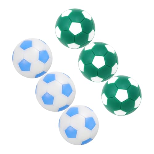NOLITOY 6 Stück Mini Tischfußball Bälle Ersatzbälle für Tischkicker Erwachsene Stabile Kunststoff Bälle mit Matter Oberfläche für Bessere Kontrolle und Langlebigen Spielspaß NOLITOY 6 Stück Mini Tischfußball Bälle Ersatzbälle für Tischkicker Erwachsene Stabile Kunststoff Bälle mit Matter Oberfläche für Bessere Kontrolle und Langlebigen Spielspaß von NOLITOY