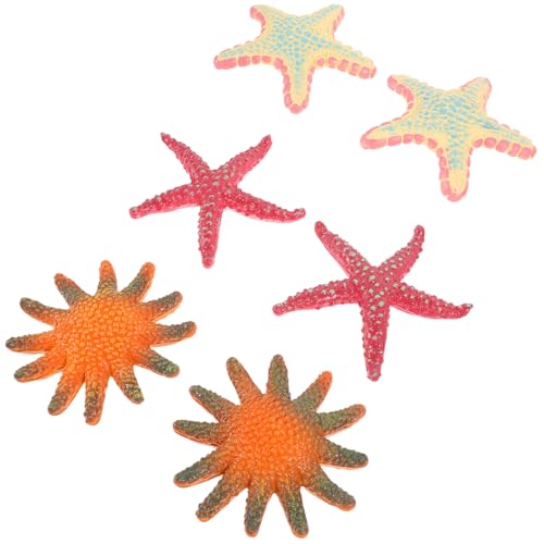 NOLITOY 6 Stück Teiliges Realistische Meerestiere Figuren Kindgerechtes Lernspielzeug mit Dekorativen Sea Star Modellen Naturgetreu Gestaltete Meereslebewesen Miniaturen für Schreibtisch NOLITOY 6 Stück Teiliges Realistische Meerestiere Figuren Kindgerechtes Lernspielzeug mit Dekorativen Sea Star Modellen Naturgetreu Gestaltete Meereslebewesen Miniaturen für Schreibtisch von NOLITOY