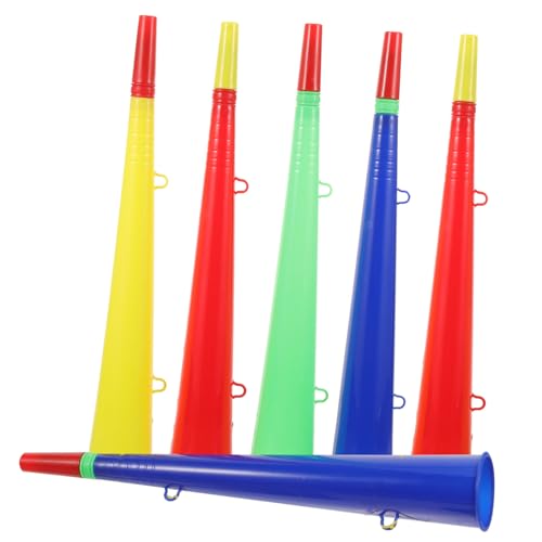 NOLITOY 6 Stück Teiliges Sportspiel Kunststoff Trompete Lautes Horn für Fans Bunte Party Requisiten Laute Anfeuerung für Sportveranstaltungen und Festlichkeiten Zufällige Zufällige Farbe NOLITOY 6 Stück Teiliges Sportspiel Kunststoff Trompete Lautes Horn für Fans Bunte Party Requisiten Laute Anfeuerung für Sportveranstaltungen und Festlichkeiten Zufällige Zufällige Farbe von NOLITOY